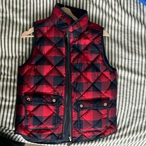 J.Crew plaid vest